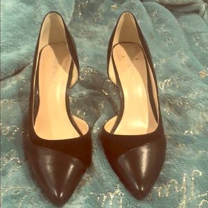 Nine West Charlotte heels slightly worn